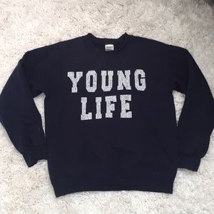 Younglife Crew Neck Sweatshirt size s